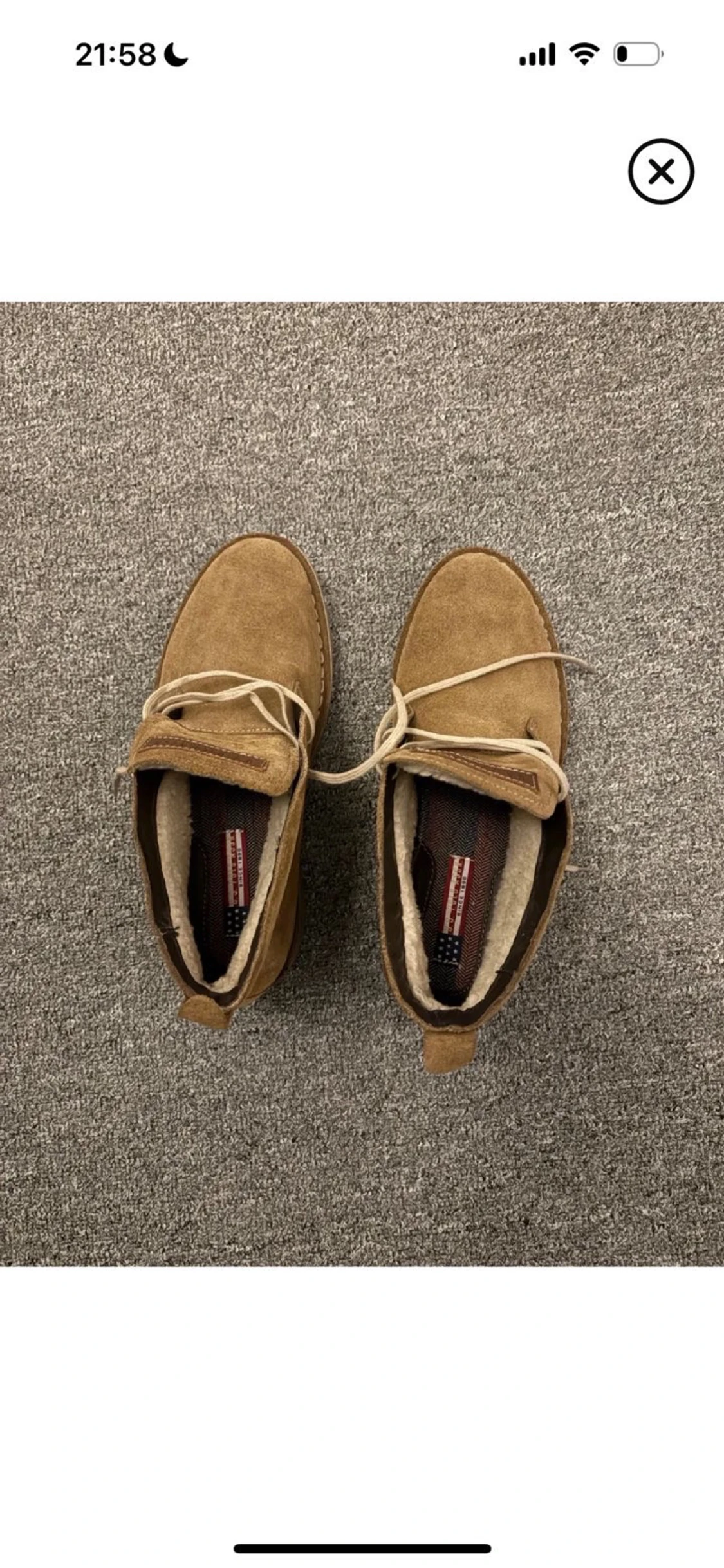 Beige mocka kängor från Polo Ralph Lauren - 1