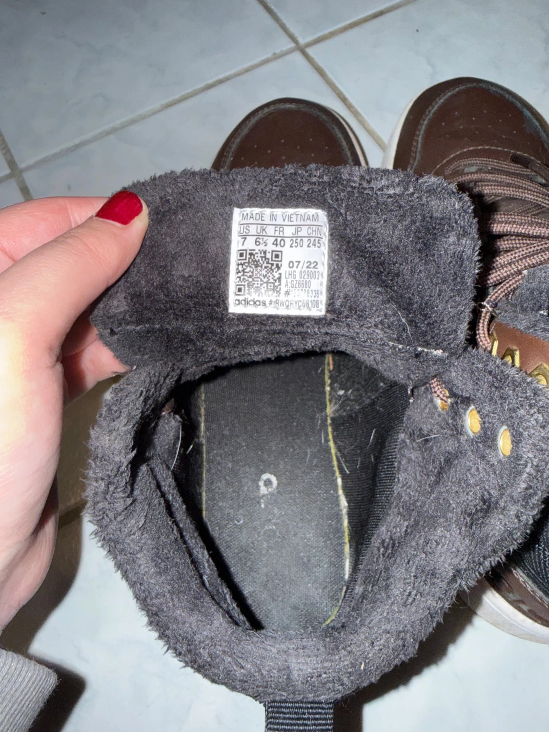 Adidas med foder - 3