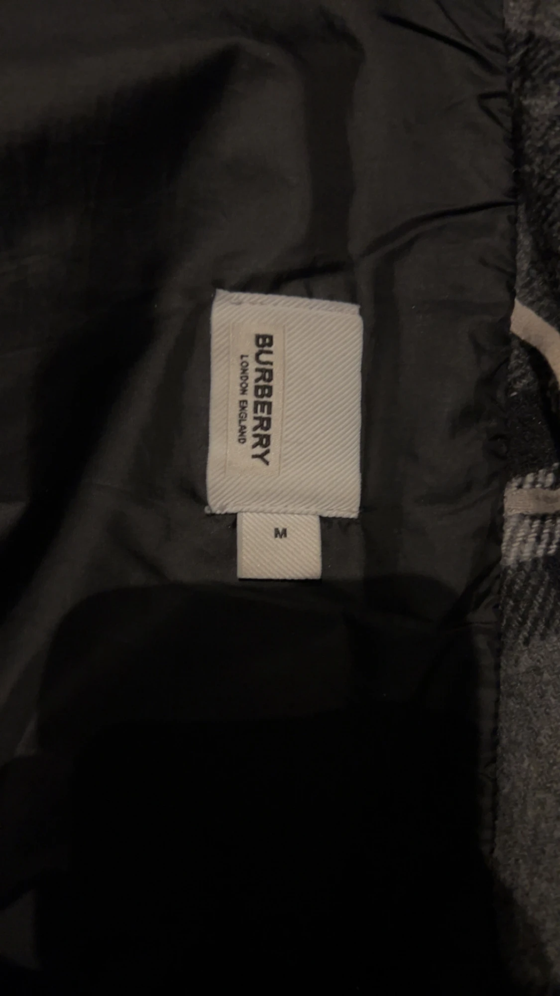 Svart pufferjacka från Burberry M - 3