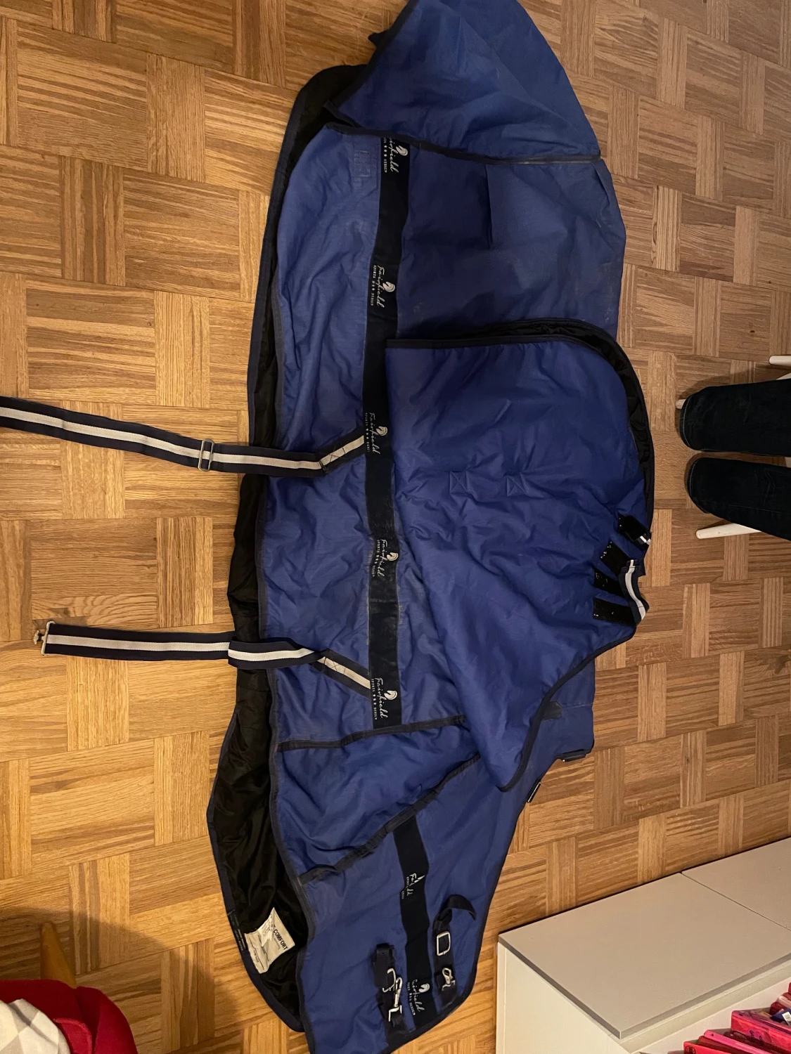 Täcke med avtagbar hals