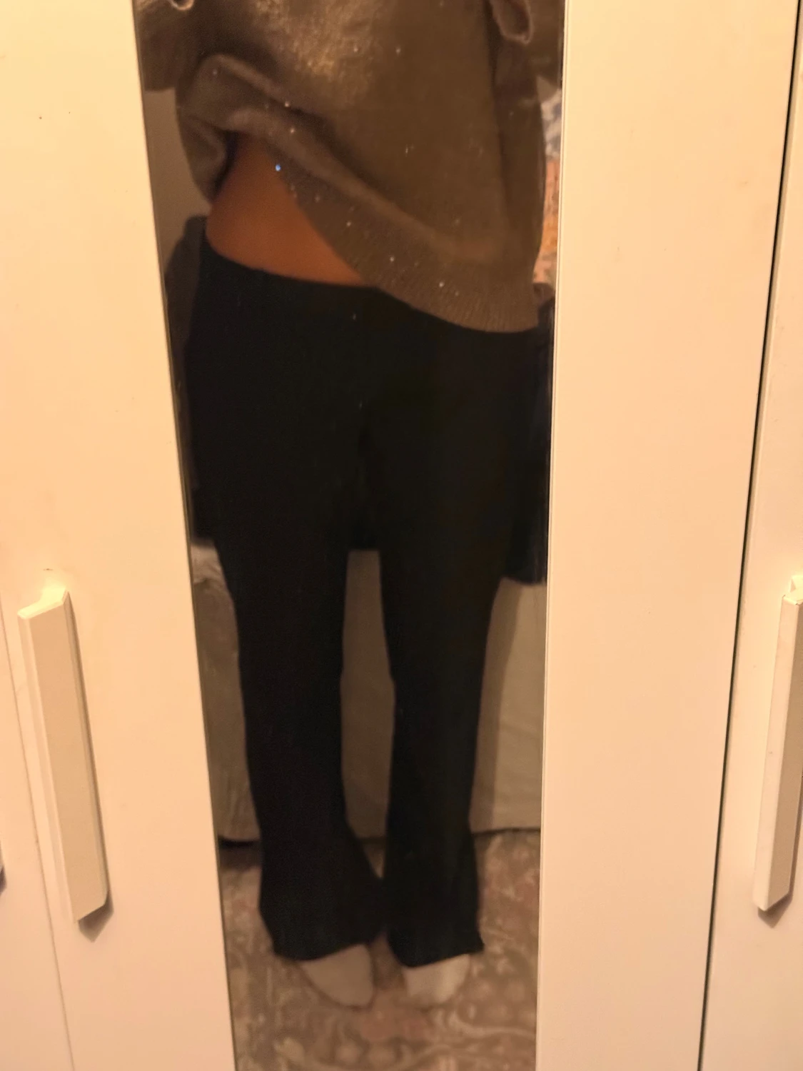 Kostymbyxor med slits  - 3