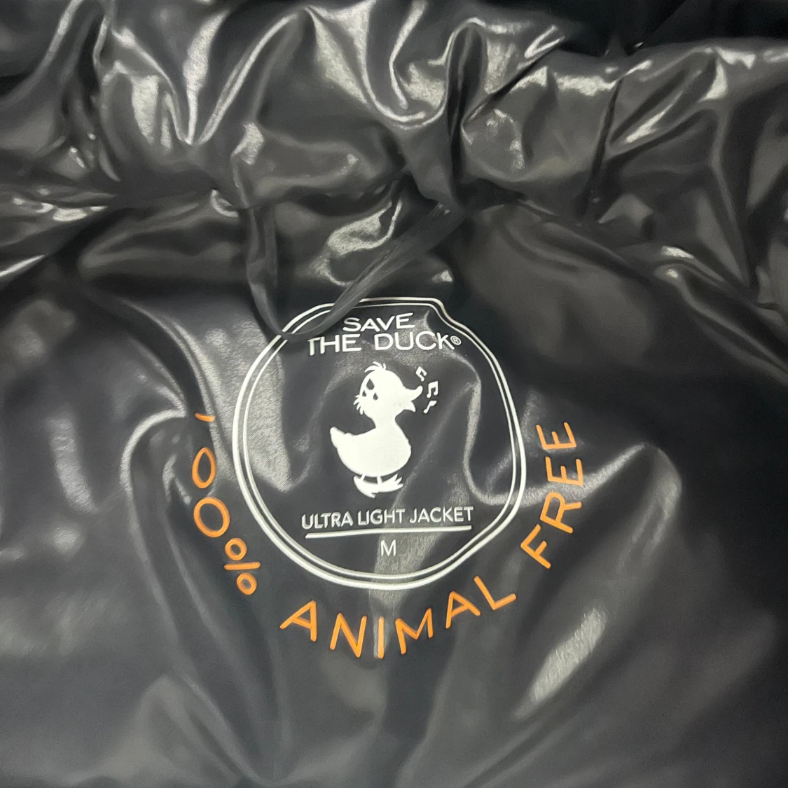 Svart pufferjacka Save The Duck storlek M - 2