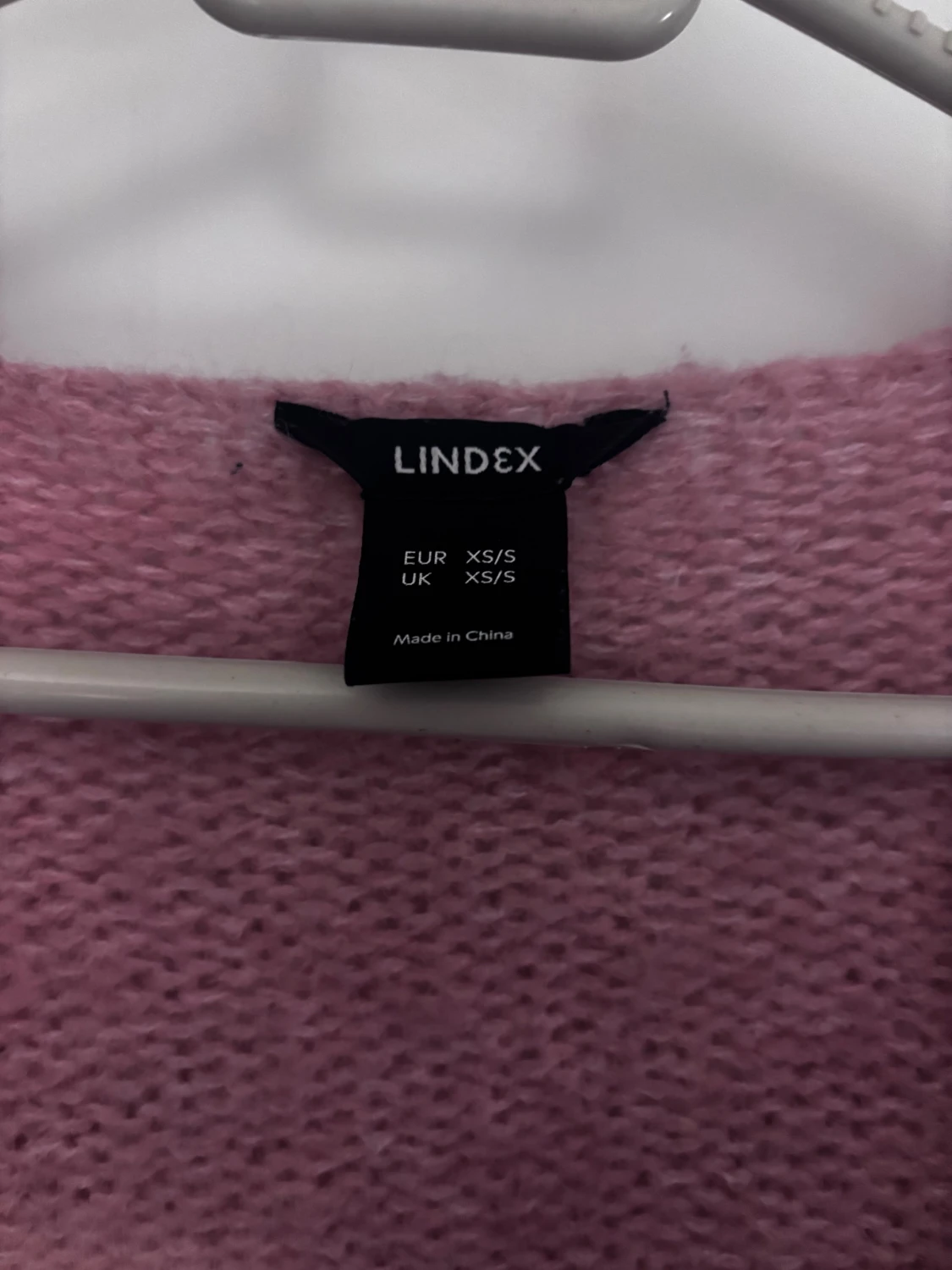 Rosa stickad kofta Lindex - 3