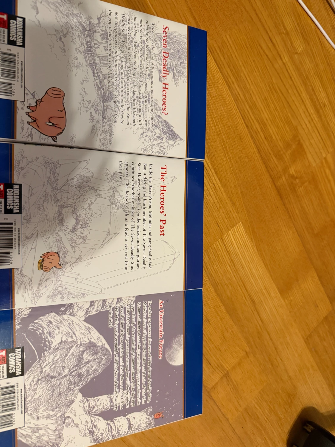 The seven deadly sins volym 1,3,22,29,33-35,37-40 - 1