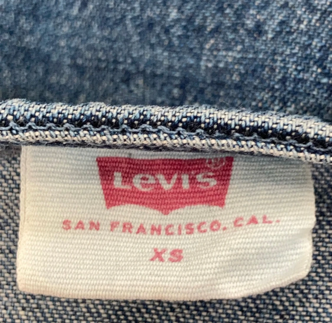 Blå denim blus från Levi's XS - 2