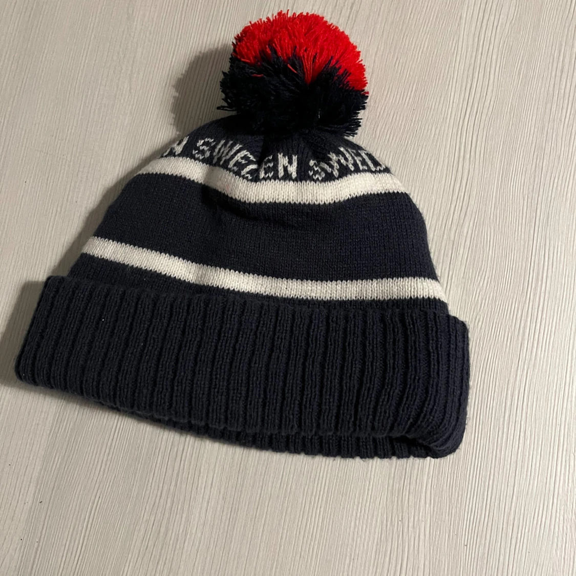 Mörkblå Åre mössa - 1