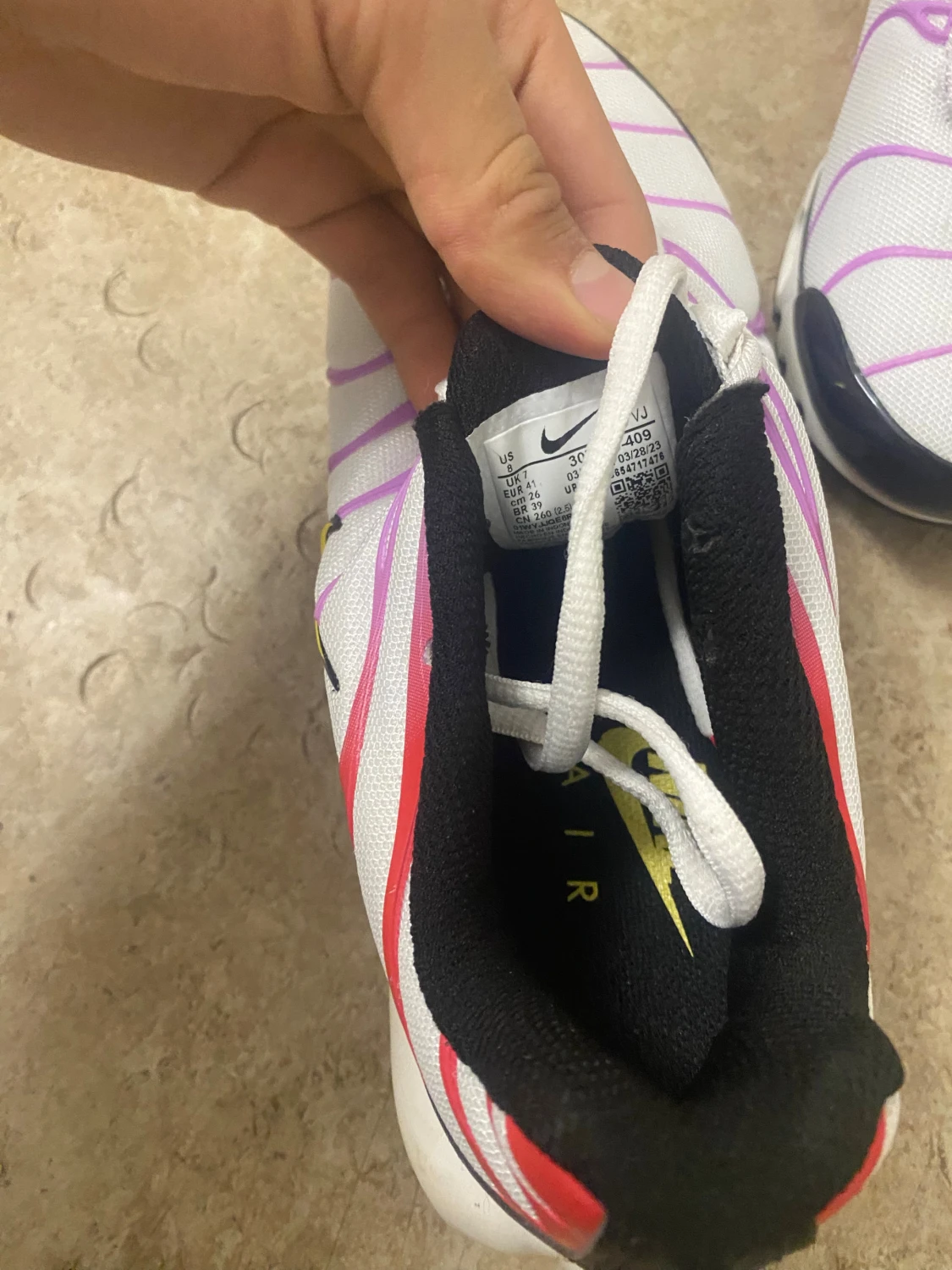 Nike Air Max Plus Tn sneakers vit/lila - 4