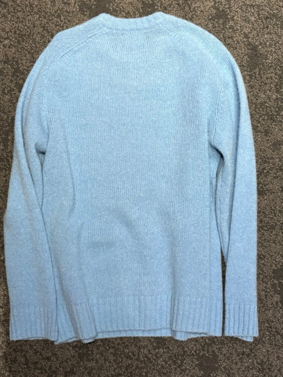 Ljusblå stickad tröja från Mads Nørgaard - 1