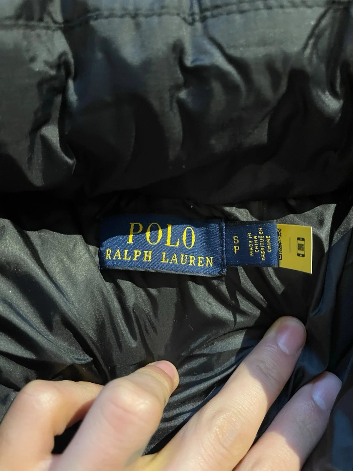 Svart pufferjacka från Polo Ralph Lauren - 3