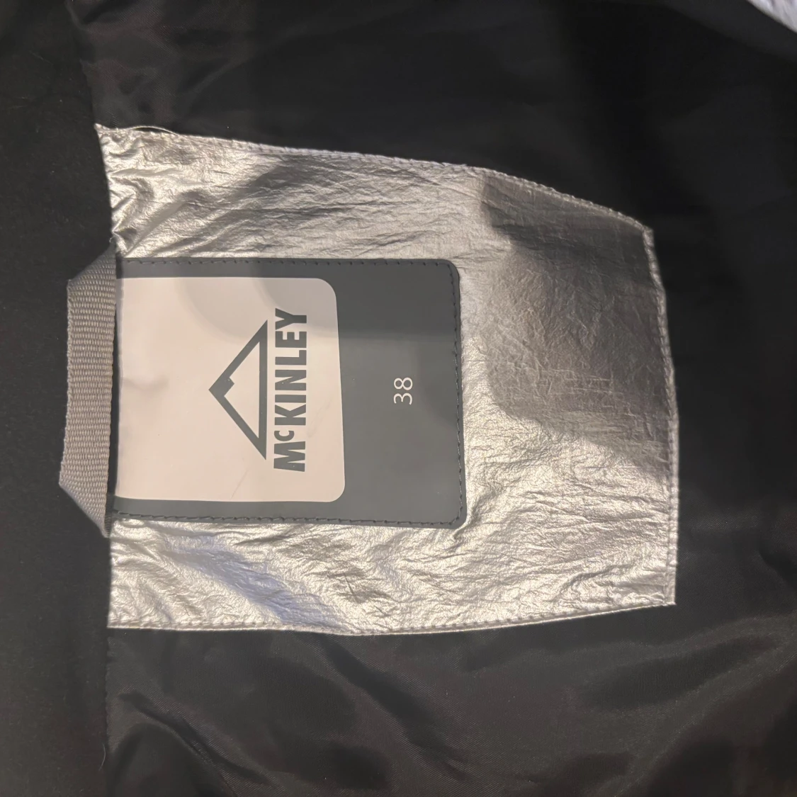 Silvrig dun skidjacka - 3