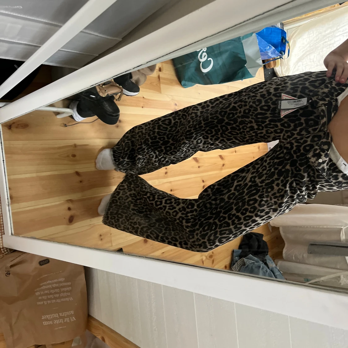 Leopard jeans  - 1