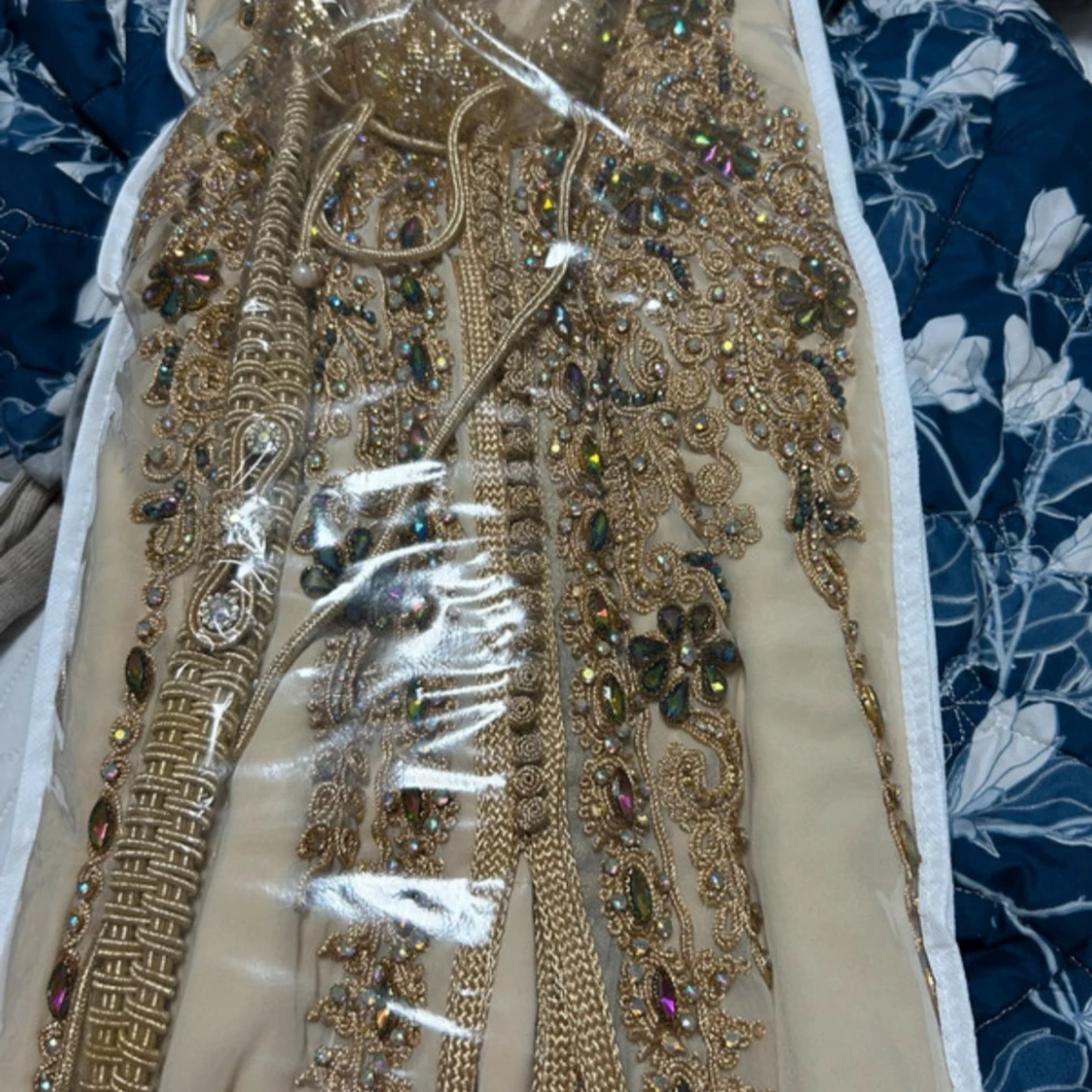 Lyxig marockansk kaftan