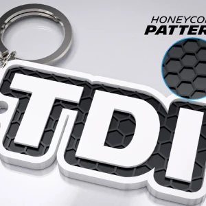TDI Nyckelring  - Denna design är våran bästsäljare och levereras självklart med själva ringen