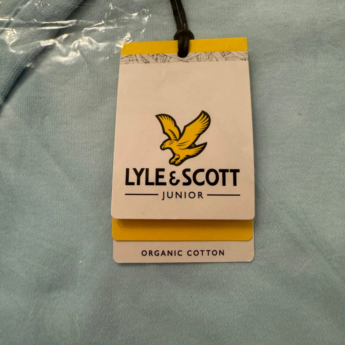Ljusblå babyfilt från Lyle & Scott - 4