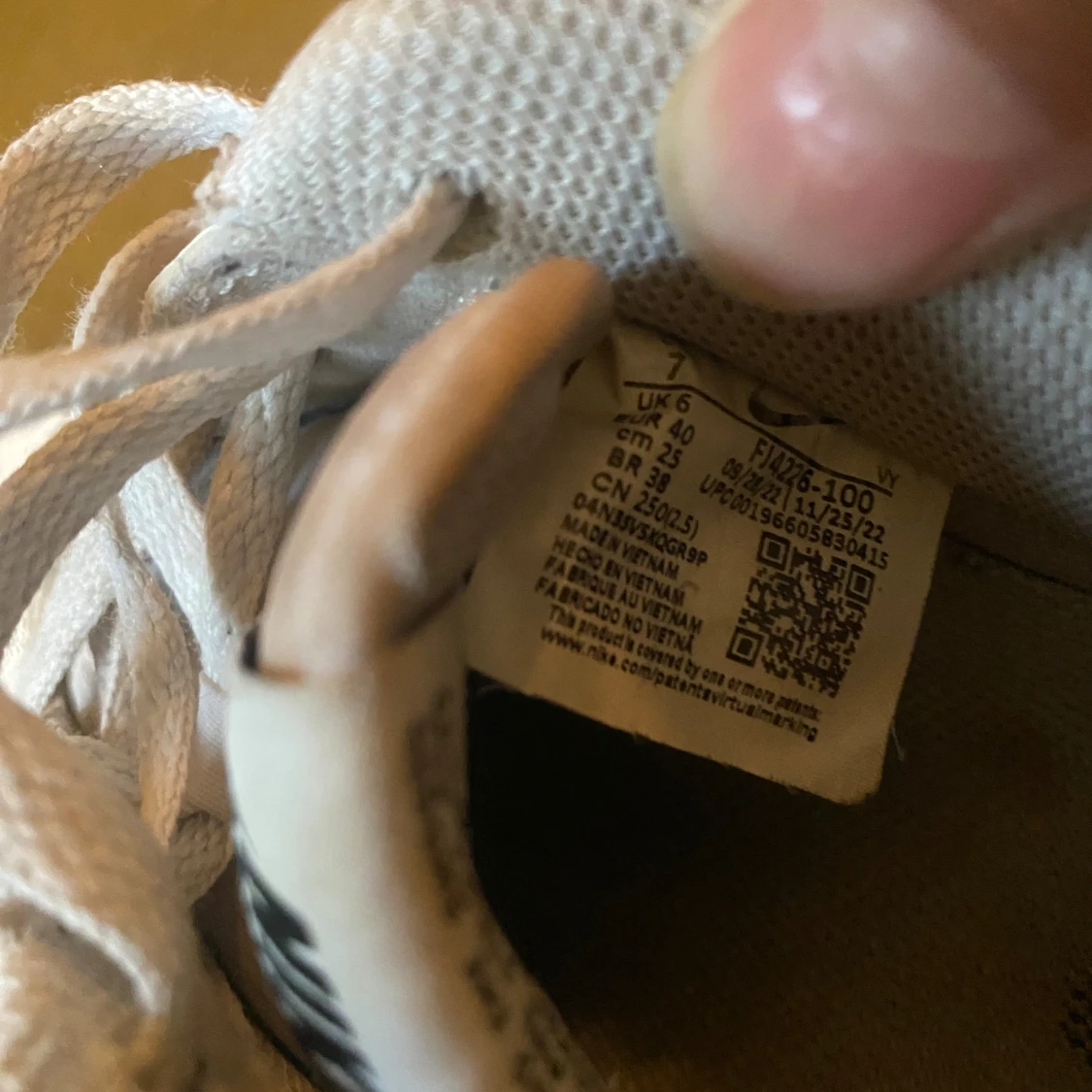 Nike Air Force 1 vita sneakers - 4