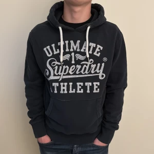 Superdry Hoodie - - Condition: 9/10 - Color: Black  - Size:  M