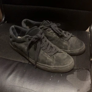 Svarta  sneakers från Polo Ralph Lauren - Svarta sneakers från Polo Ralph Lauren i  mocka  i helt okej skick om du undrar något så är de bara o höra av dig mvh Anton .