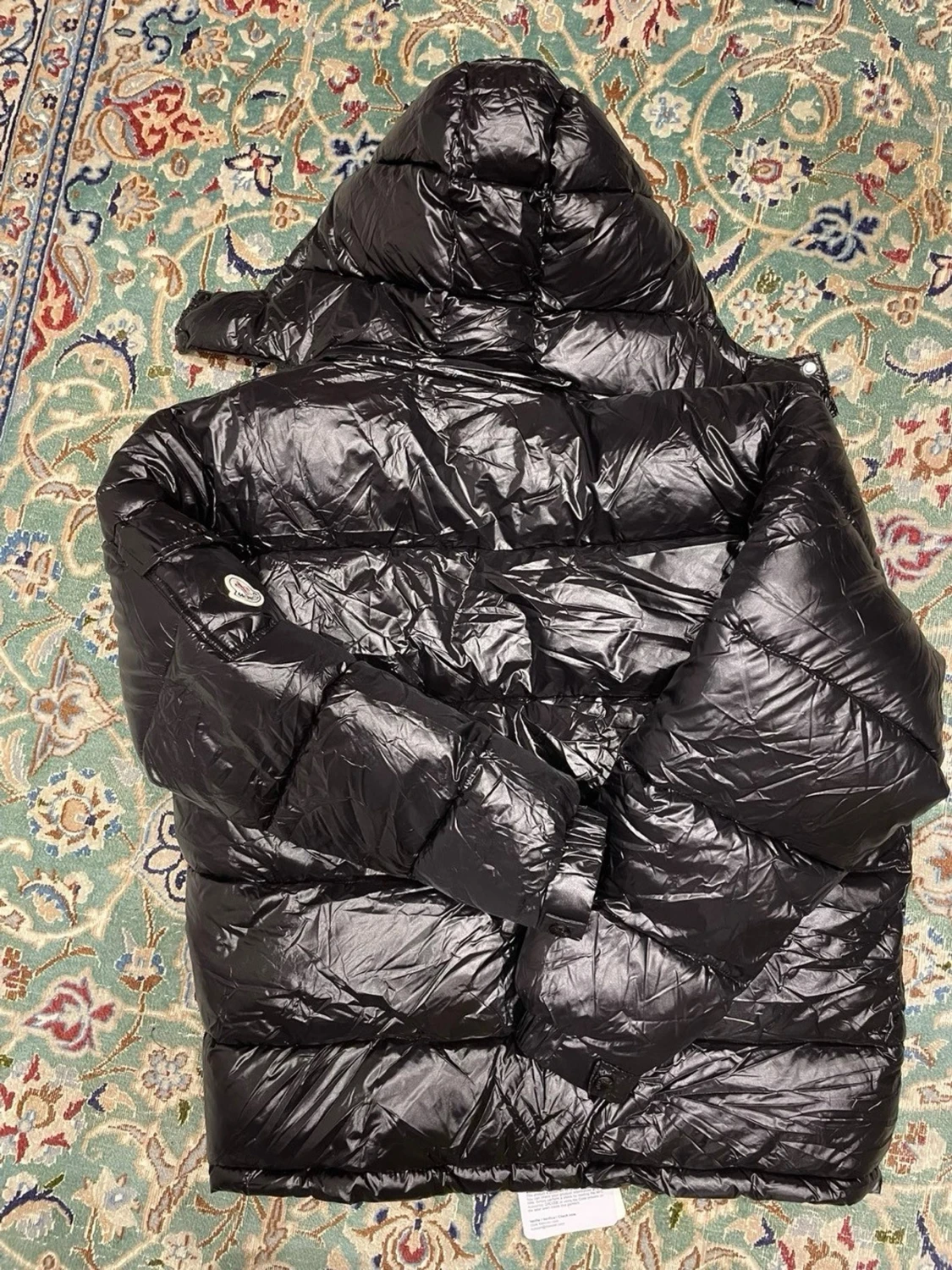 Svart Moncler pufferjacka - 3
