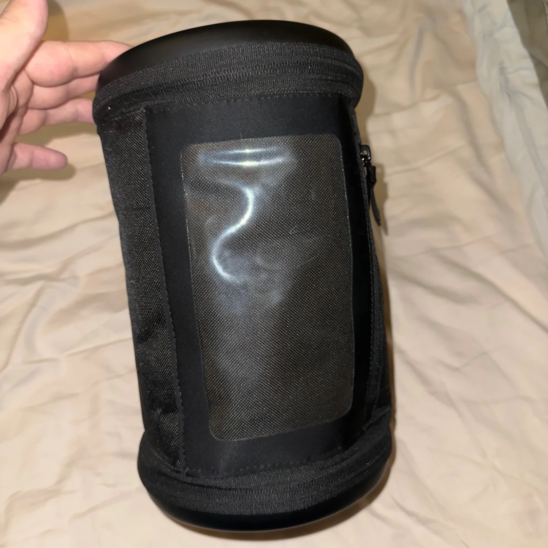 Svart Gymshark axelväska - 1