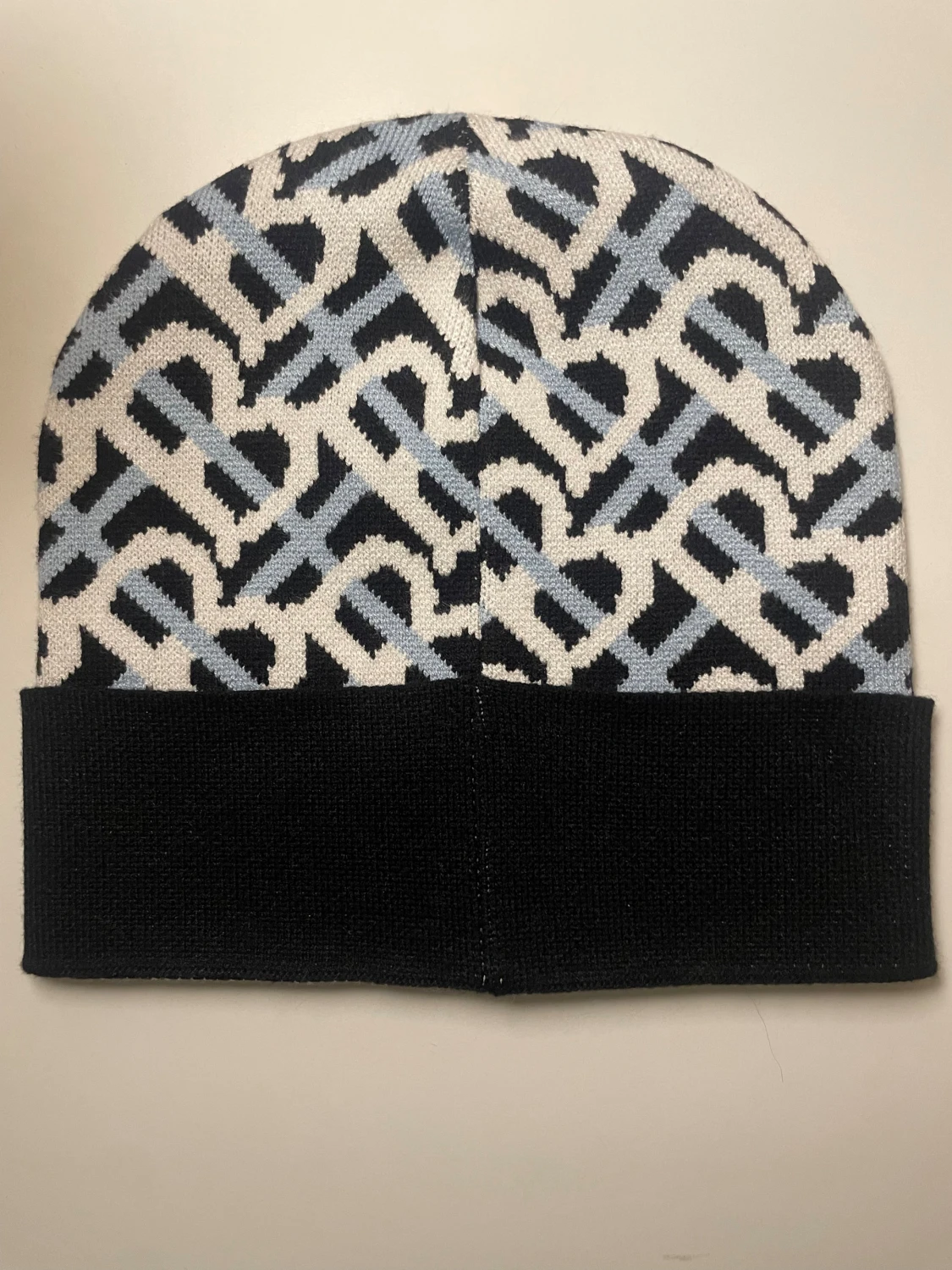 Burberry mössa med monogrammönster - 1