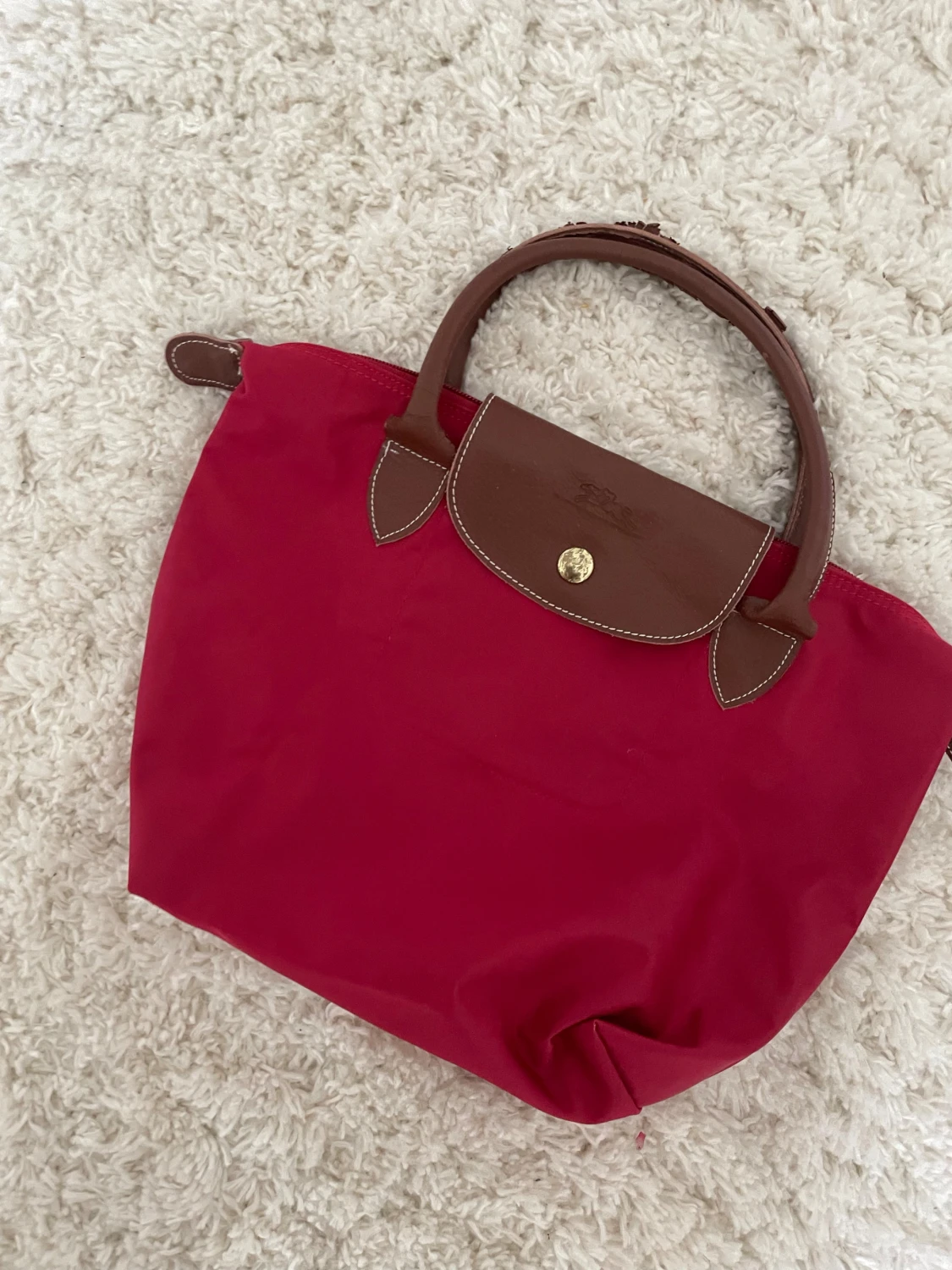 Röd mini Longchamp - 3