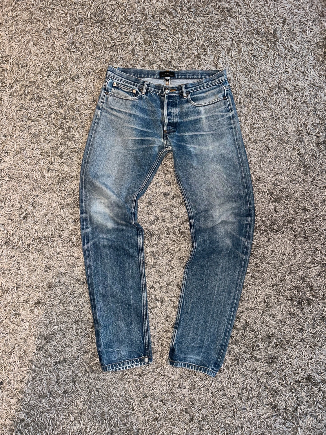 A.P.C. Raw denim selvedge jeans