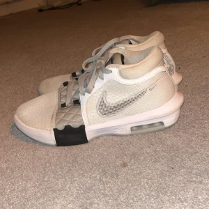 Nike sneakers i vitt och grått - Storlek 42-43 inte mycket använda, skriv för mer info. 