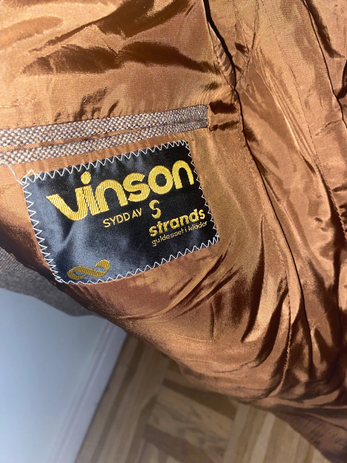 Brun kavaj från Vinson Strands - 2