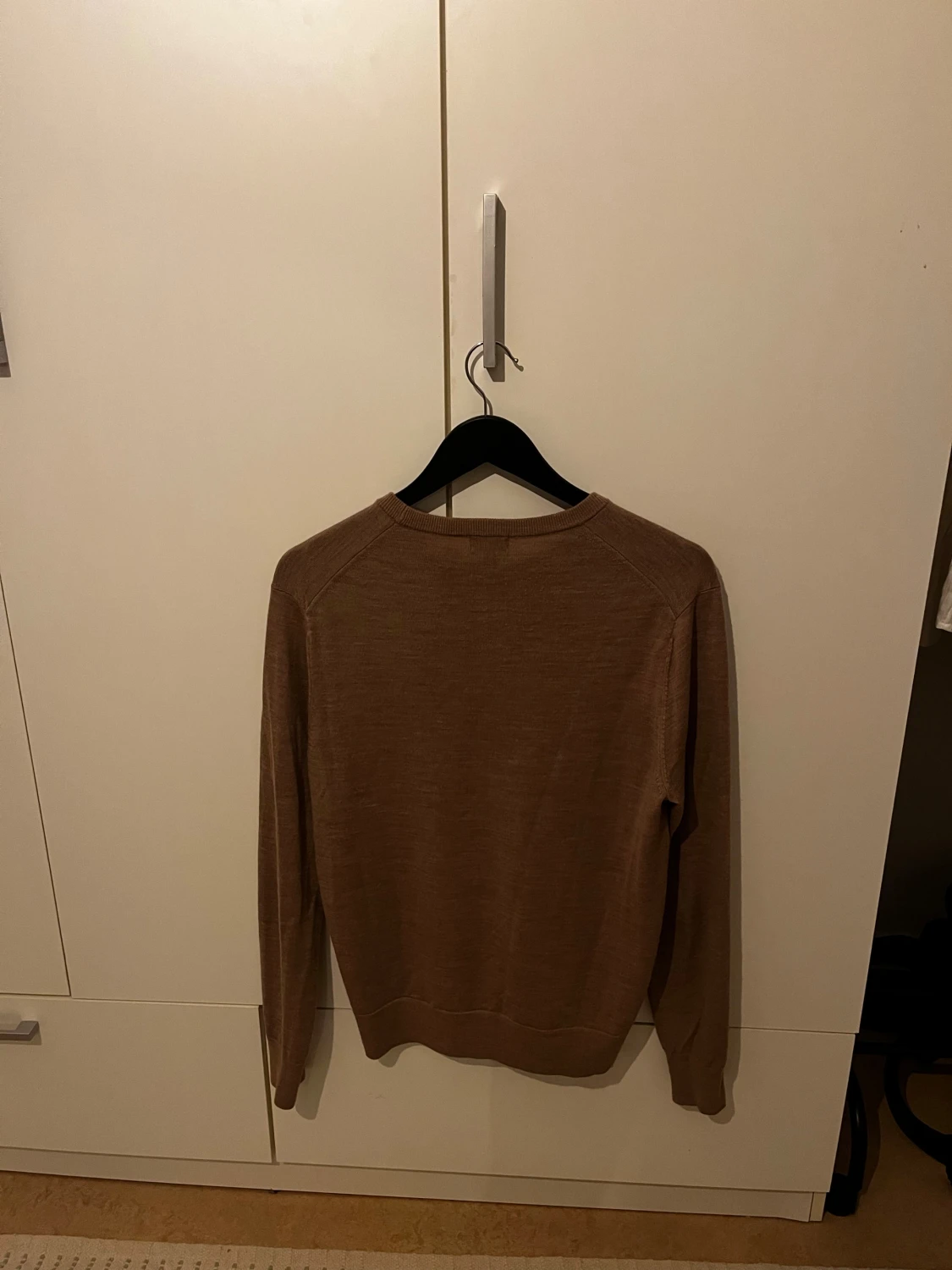 Beige merinoulltröja från Uniqlo - 2