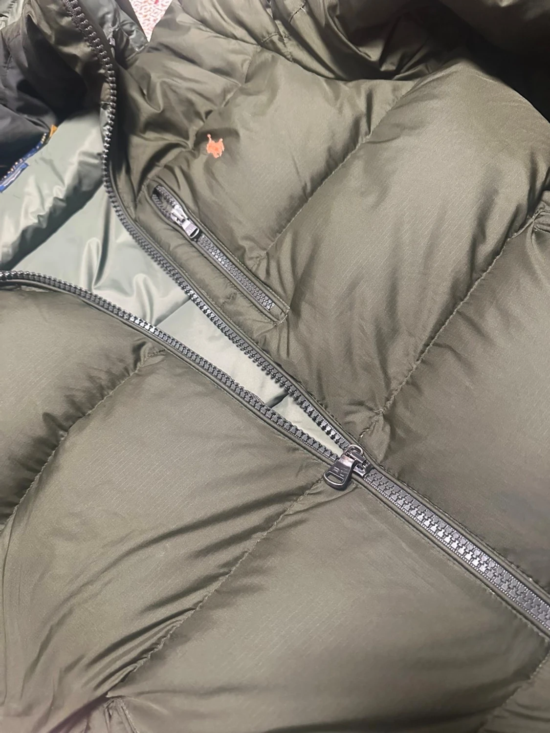 Olivgrön pufferjacka Polo Ralph Lauren - 3