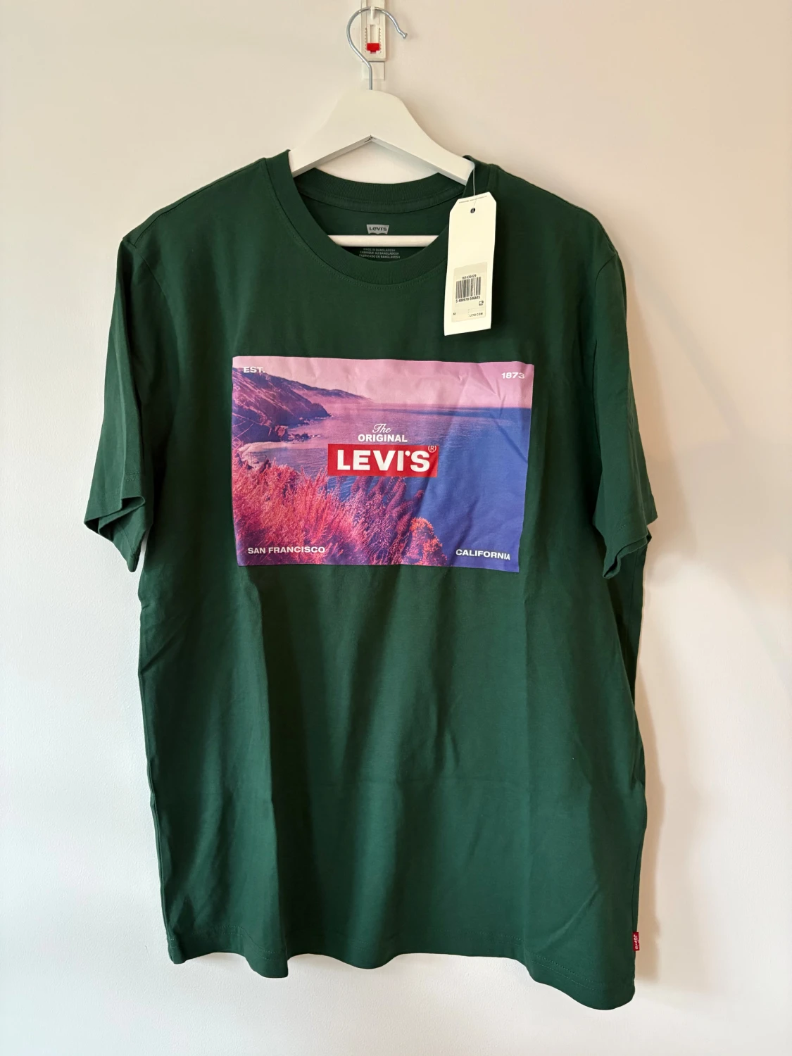 Grön Levi's t-shirt med tryck