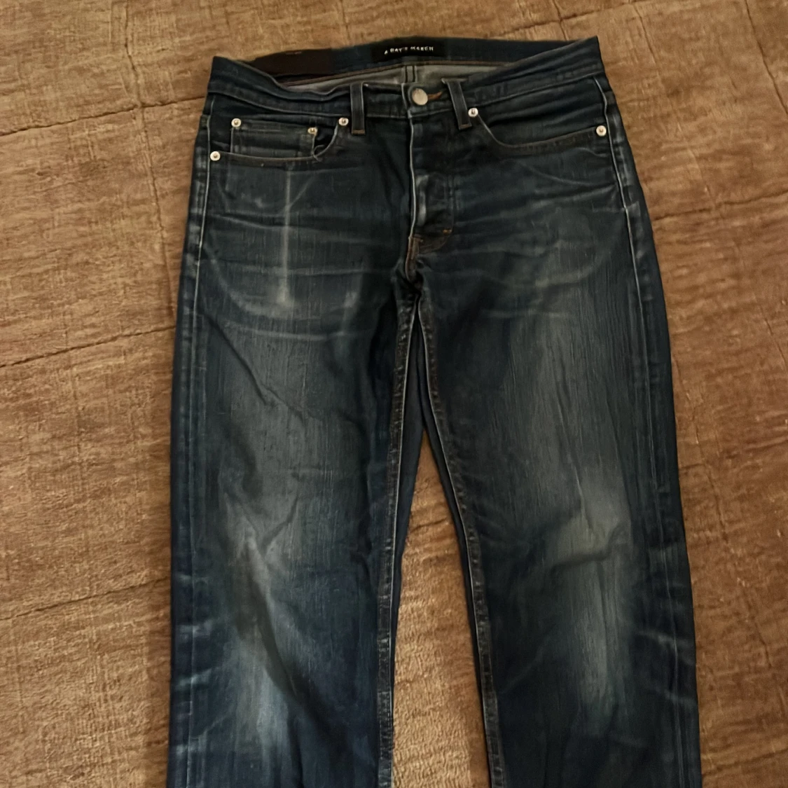 Blå jeans från Sam Mason Denim No.1