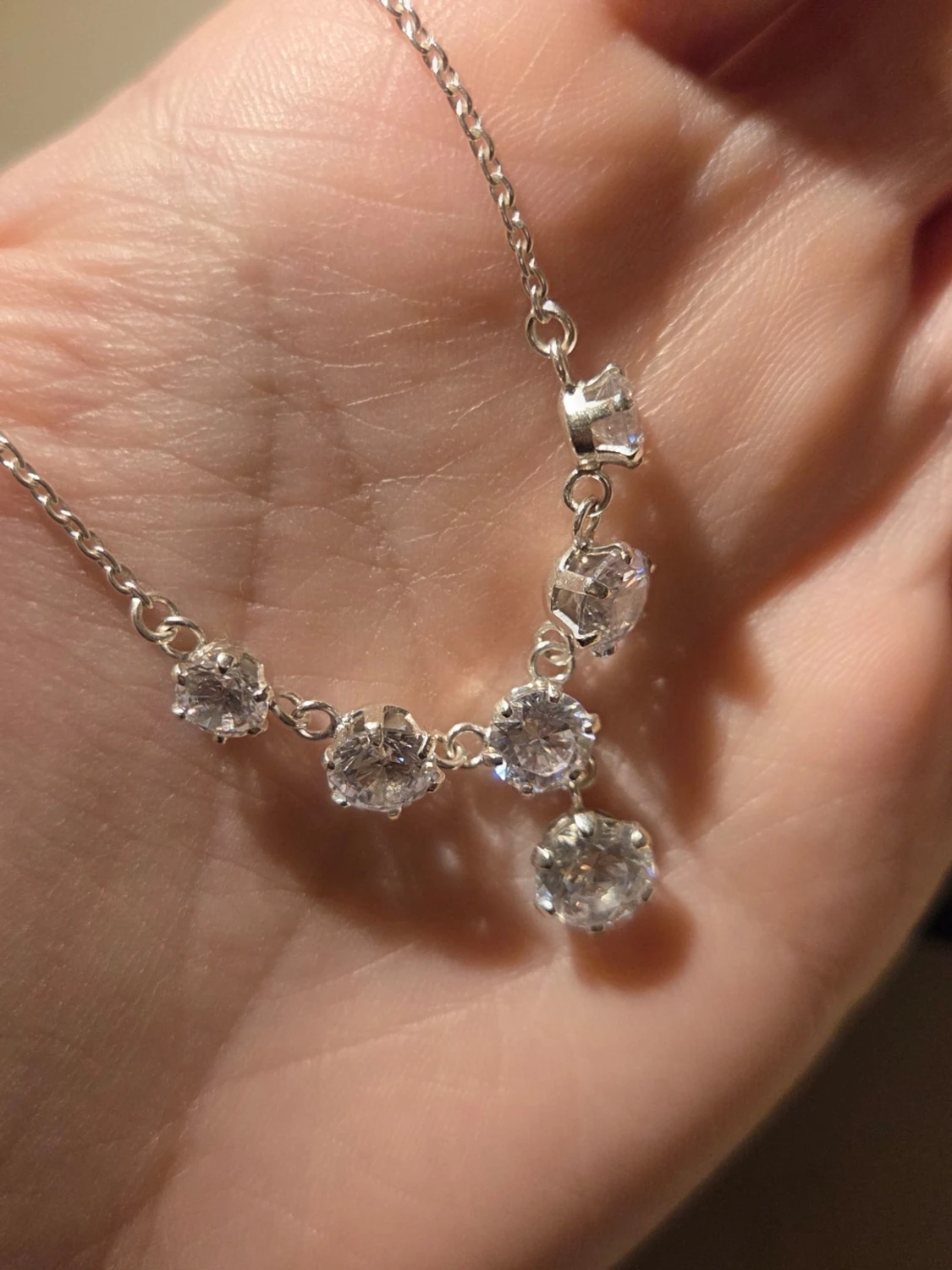 halsband i äkta silver