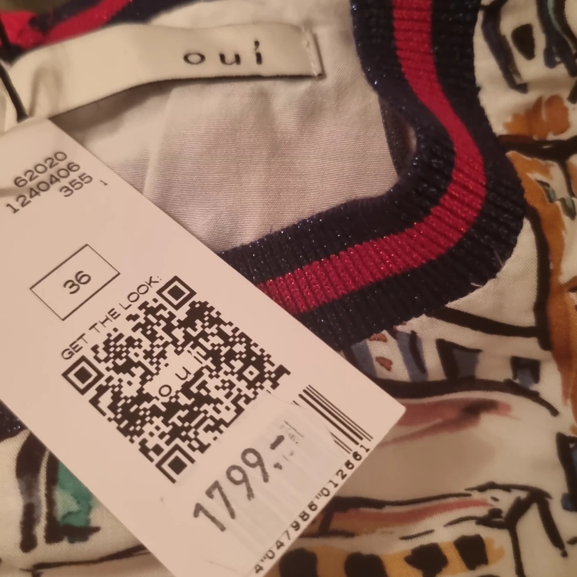 Färgglad Positano-klänning från Oui - 3