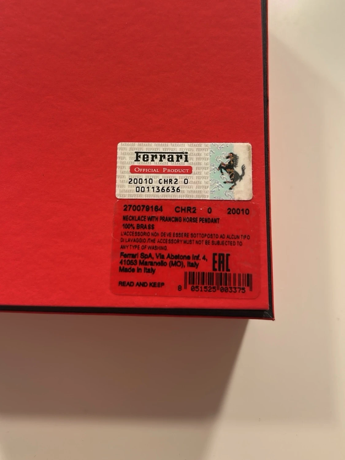 Ferrari Halsband - 2