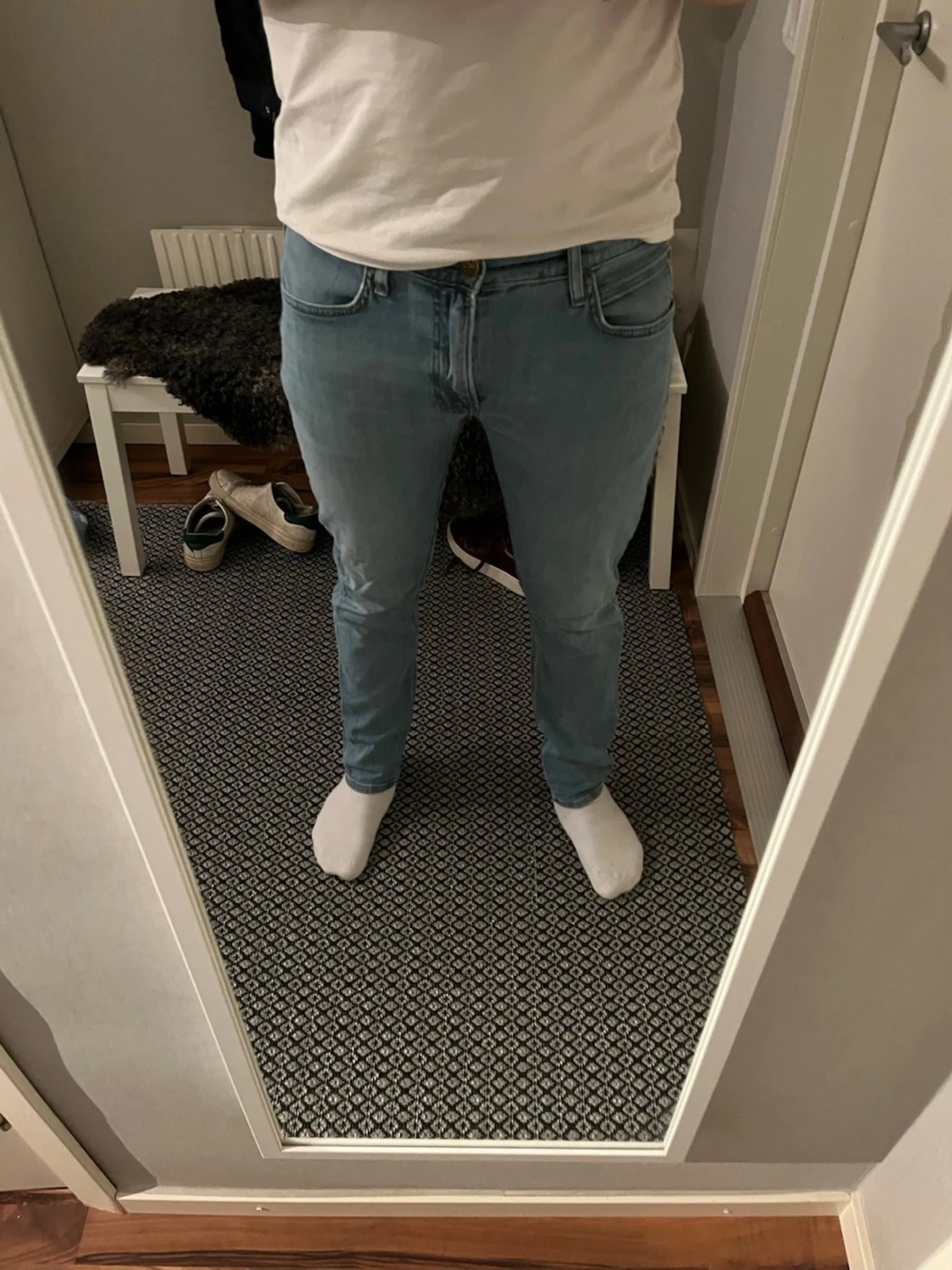 Ljus blå Levis jeans