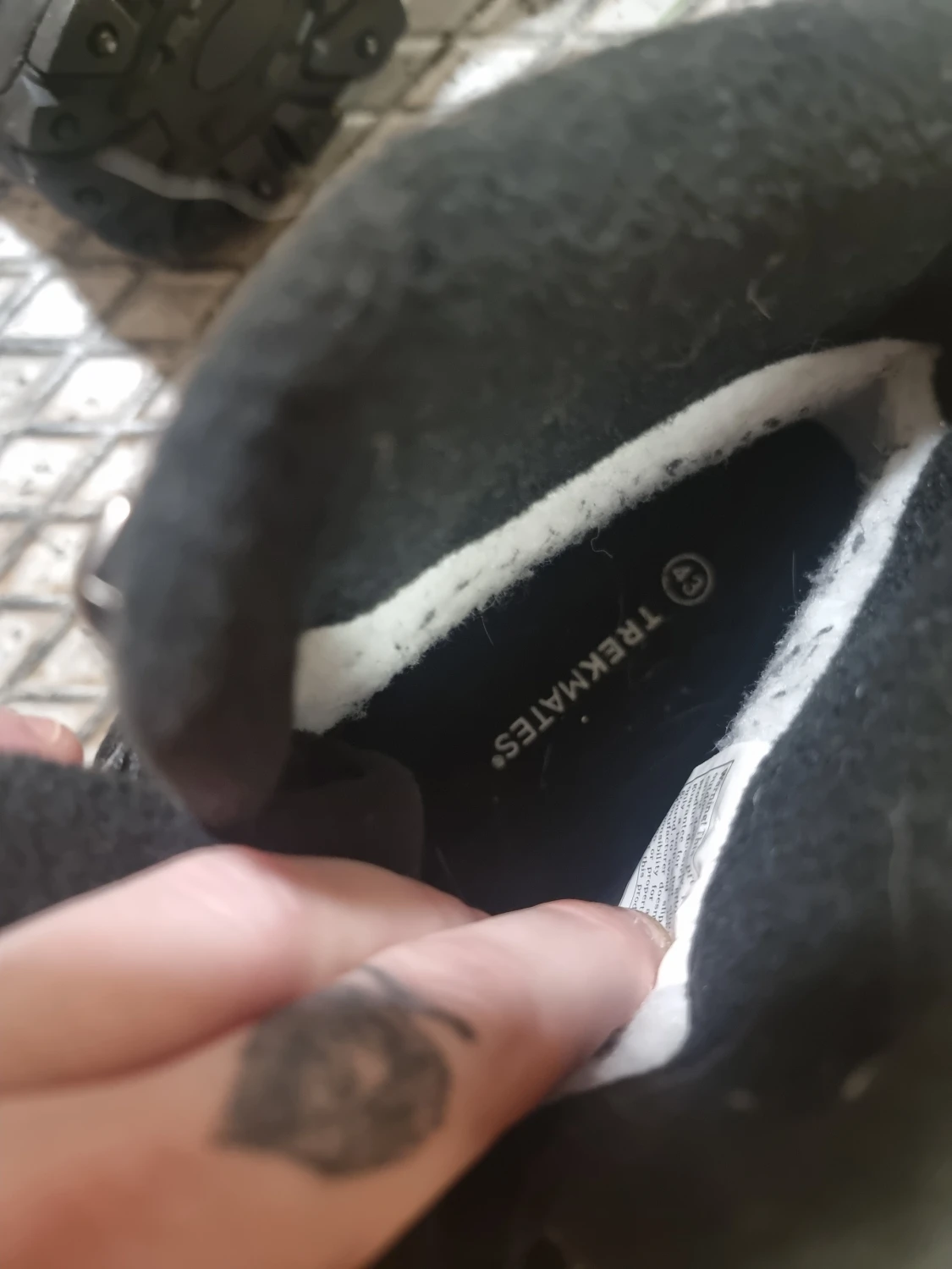 Svarta vinterkängor Trekmates Ice Tech - 3