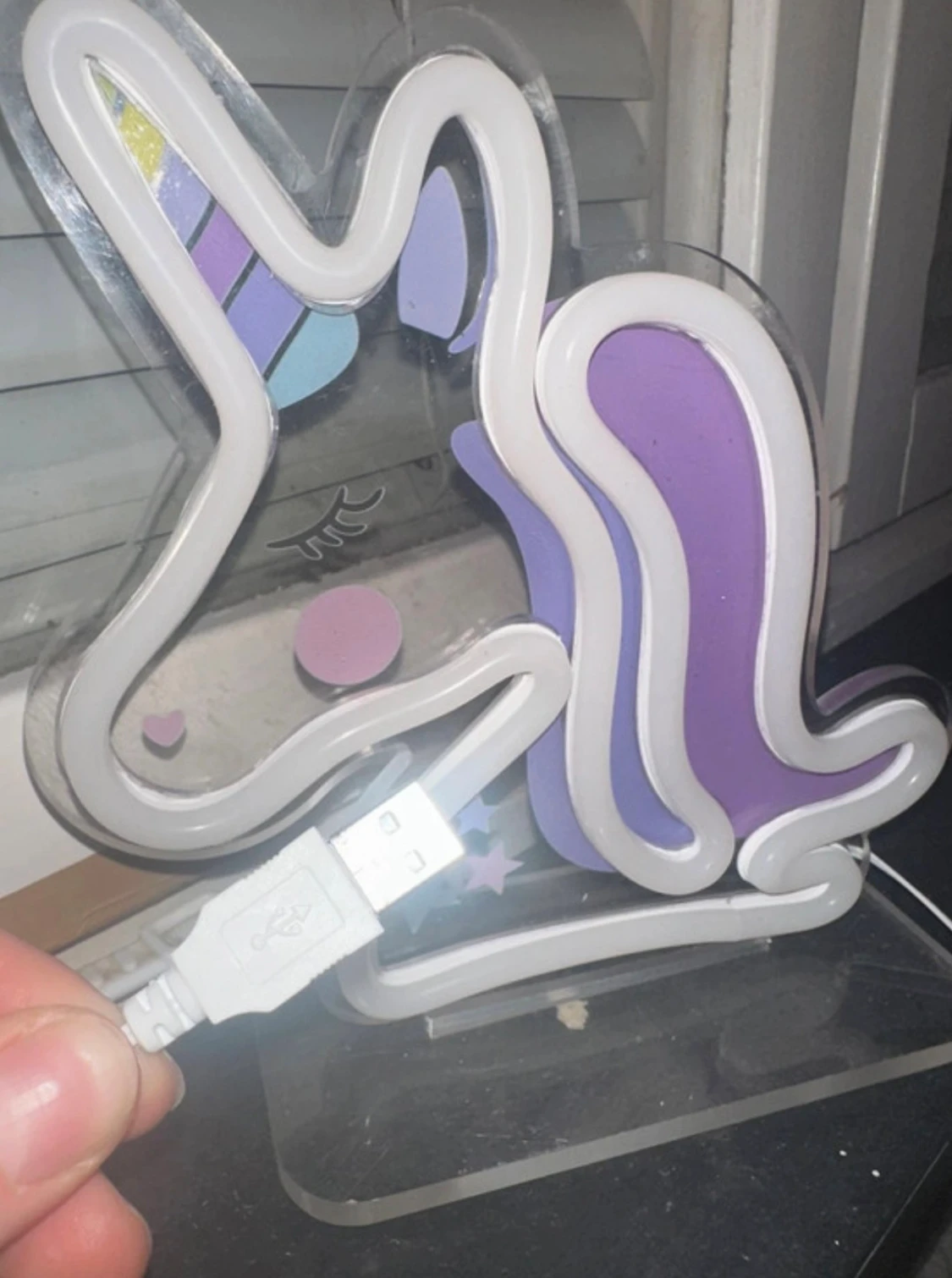 Unicorn Led lampa - 2