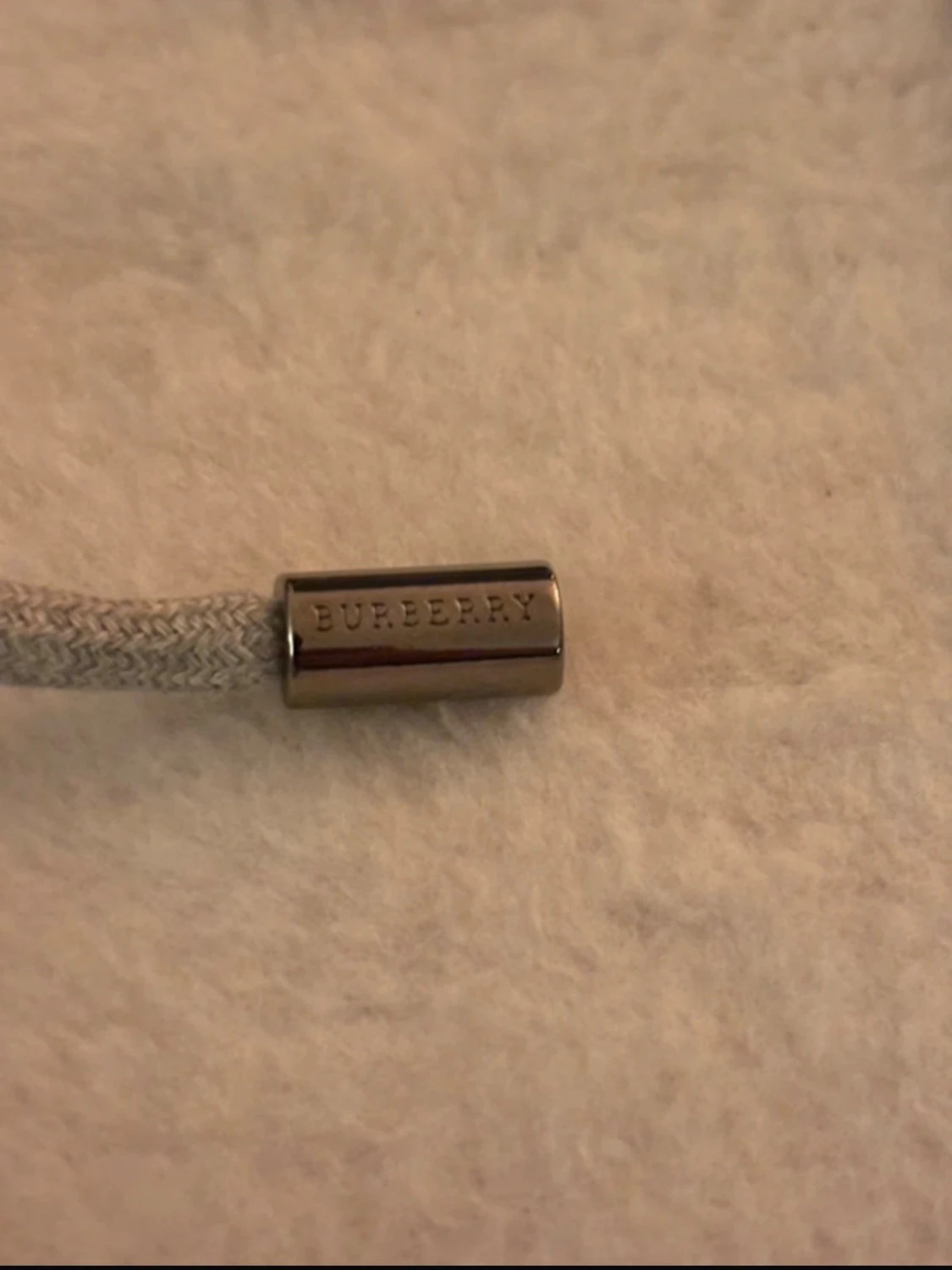 Grå Burberry hoodie med dragkedja - 5