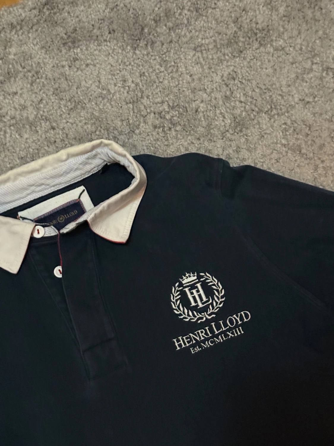 Henri Lloyd pikétröja marinblå