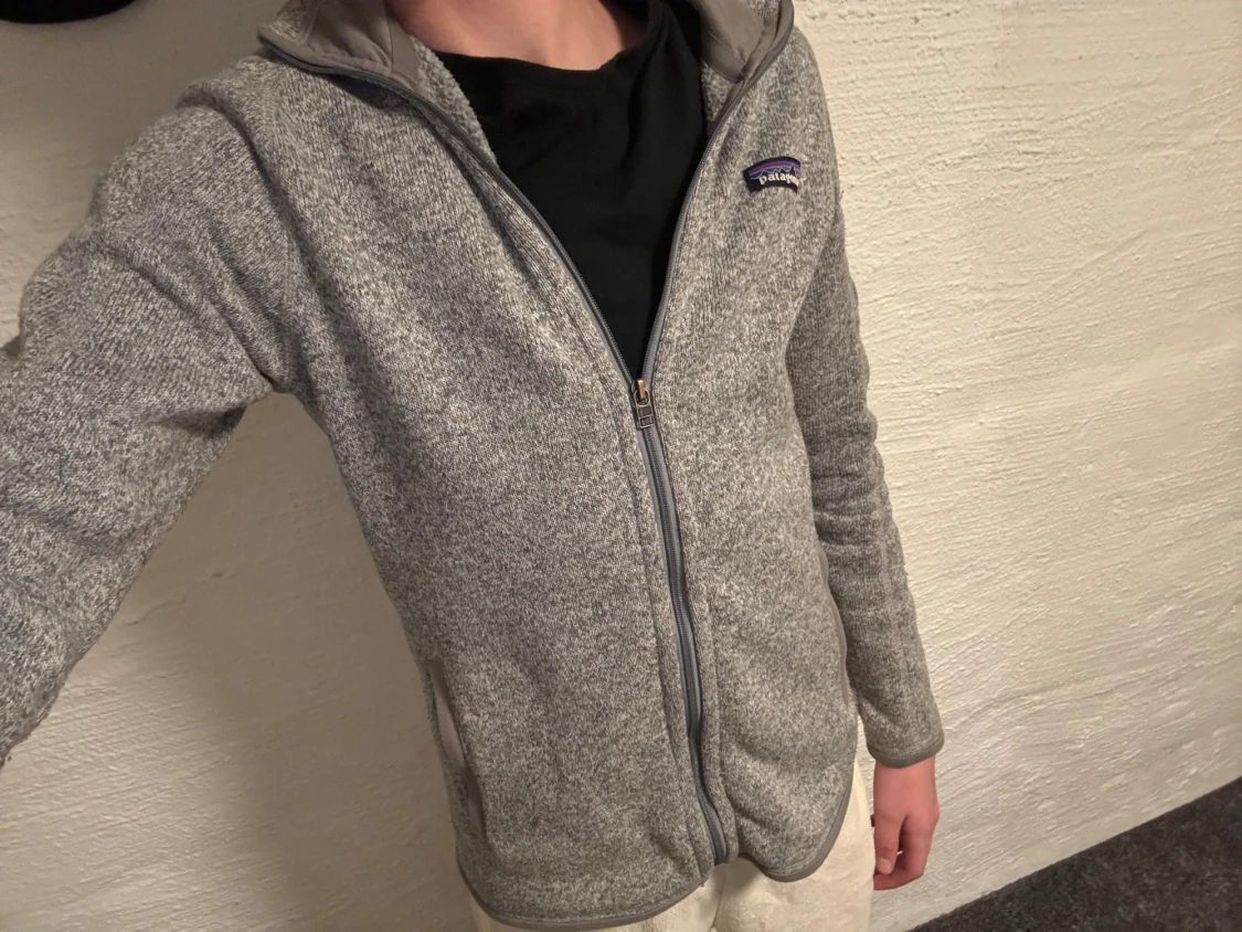 Grå fleecekofta från Patagonia XS - 1