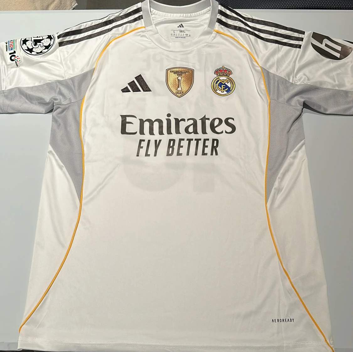 Real Madrid Mbappé 10 matchtröja 2024 - 2