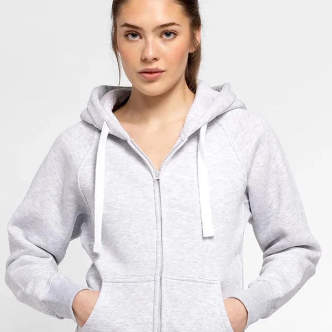 Russemerch zipup grå - 2