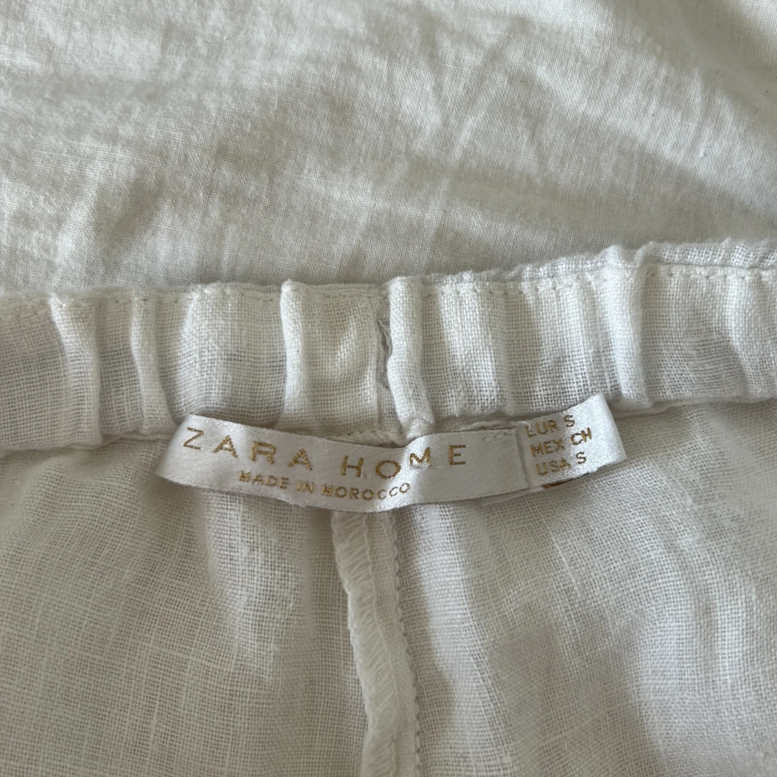 Vita linnebyxor från Zara Home - 3