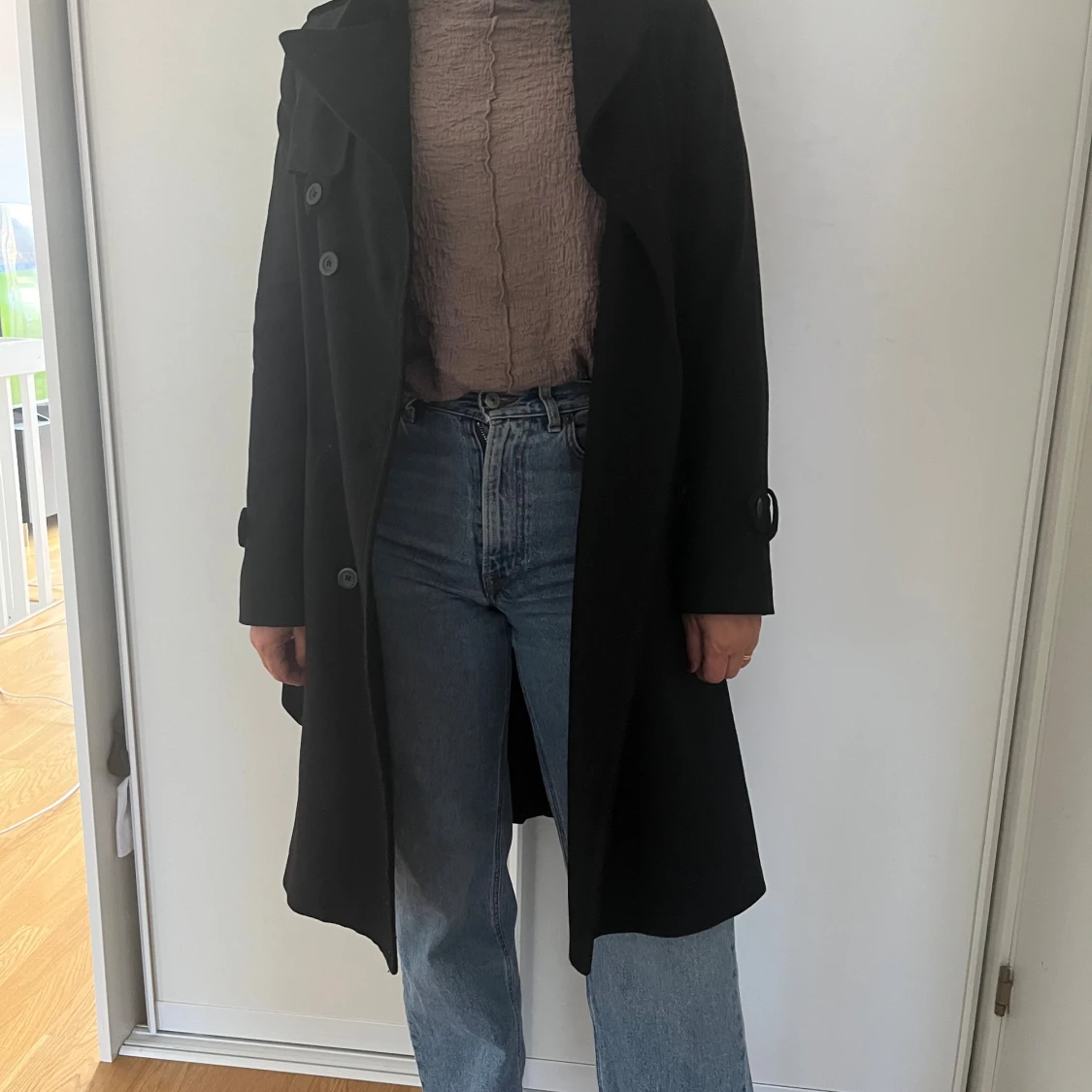 Svart trenchcoat från Filippa K XS - 2