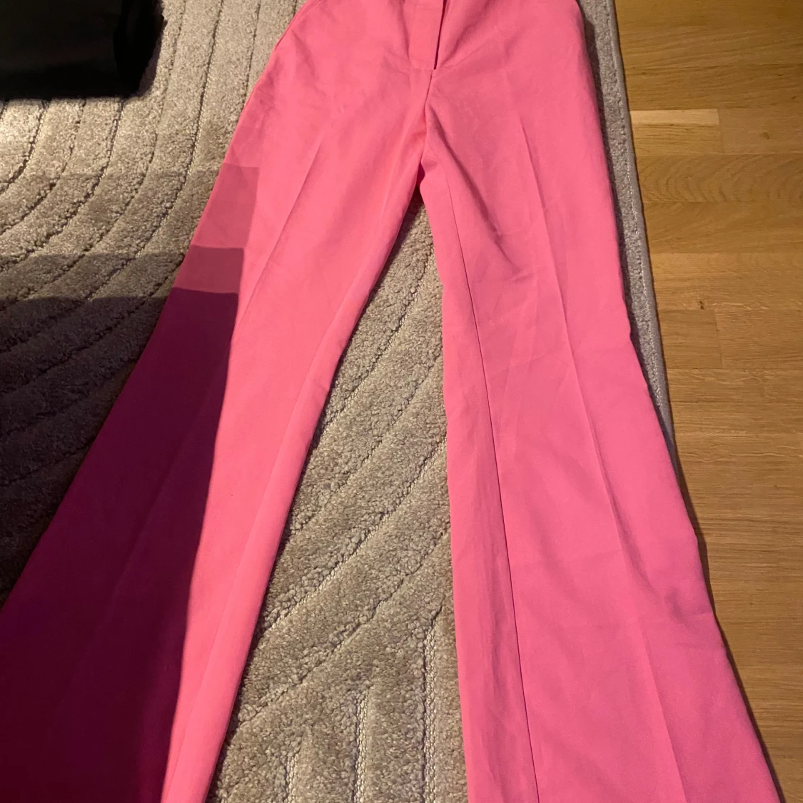 Rosa vida byxor från hm, strl 34