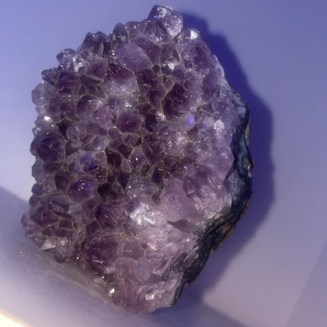 Ametist kristall stor  - 1