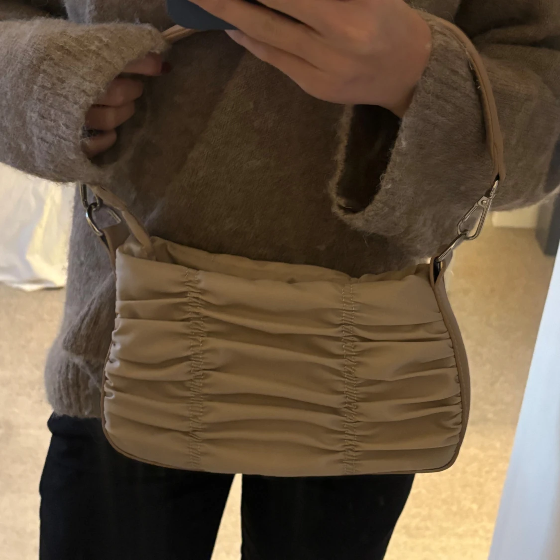 Brun/beige handväska  - 1