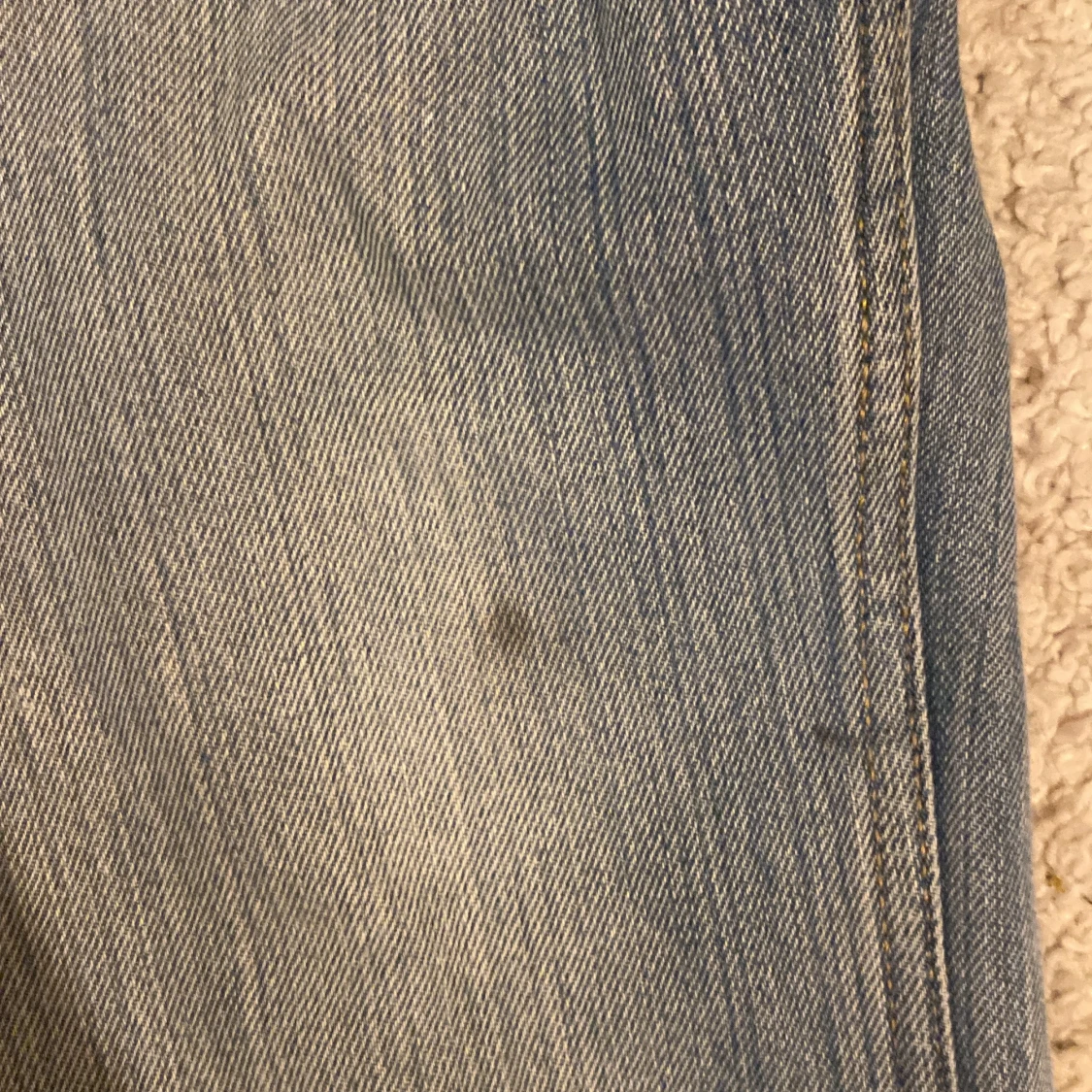 Blå bootcut jeans - 2