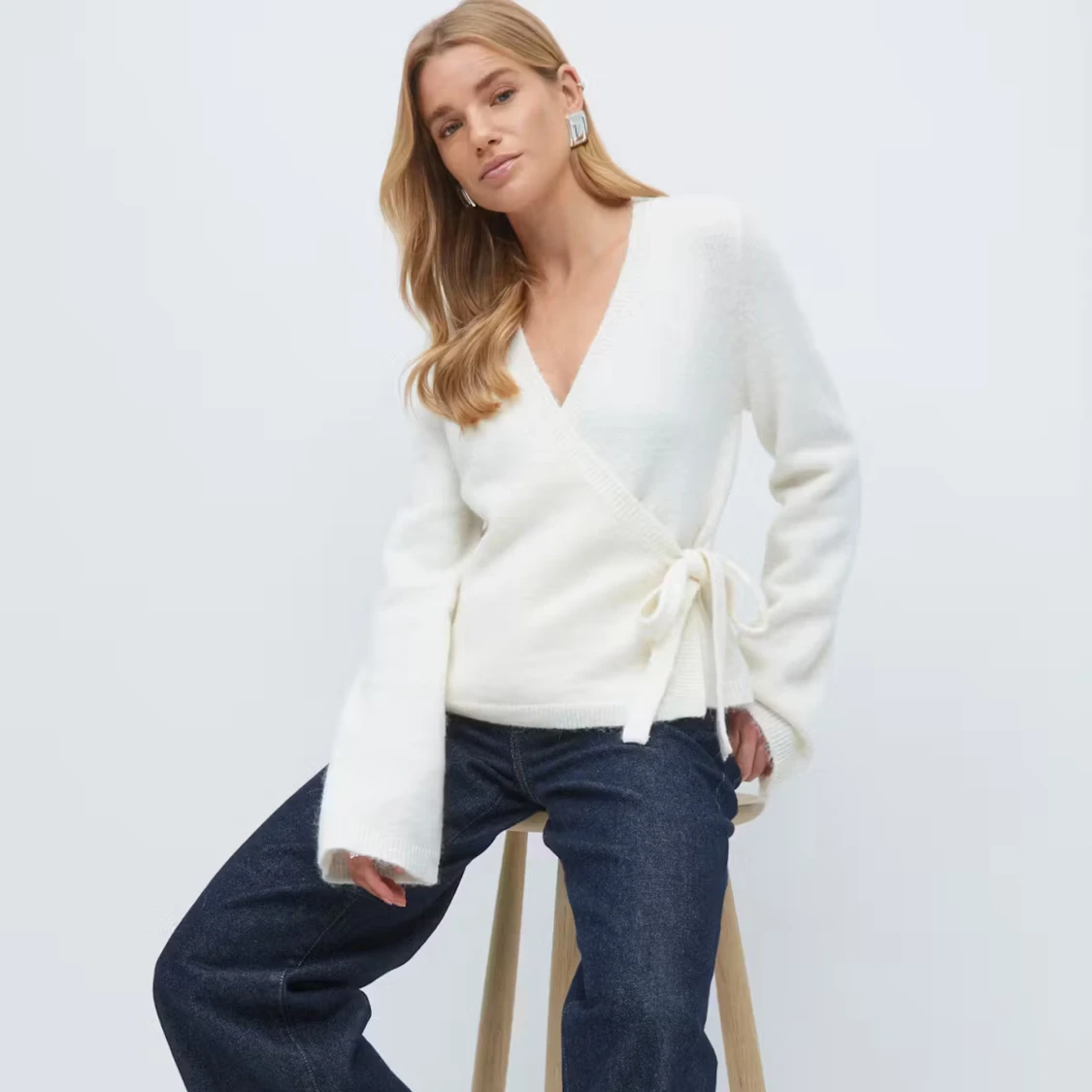 Vit omlottkofta  - 2